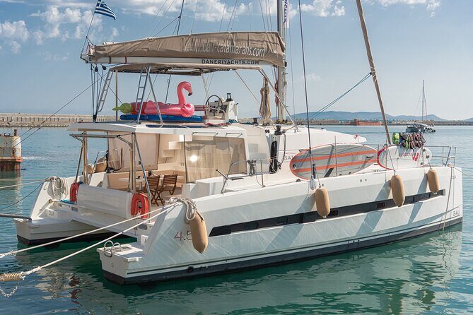 Hersonissos: Luxury Sunset Catamaran Cruise Sushi & Open Bar - Meeting at DanEri Yachts: Where You Start and How the Trip Ends