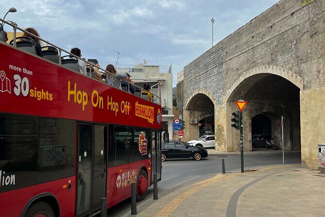 Hop-On Hop-Off Sightseeing Bus Tour in Heraklion - Two routes that actually change your day: old town sights and Ammoudara beach
