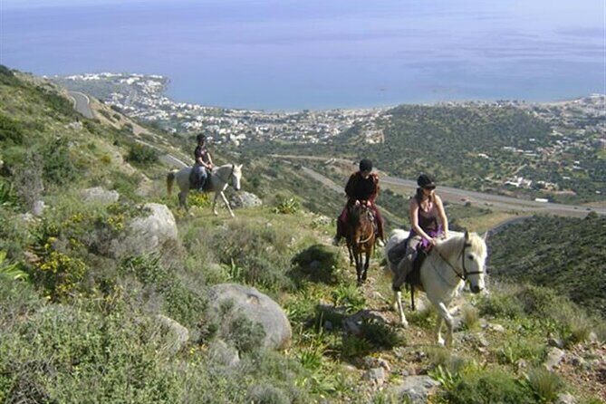 HORSE RIDING 1.5 hours mountains from area Hersonissos CRETE - The 1.5-hour Hersonissos mountain horseback ride, in plain terms