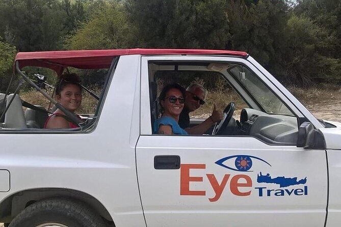 Jeep Safari 4x4 Crete real off road mountain tracks with Lunch from Hersonissos - Kalo Chorio village break: the simplest stop is often the best