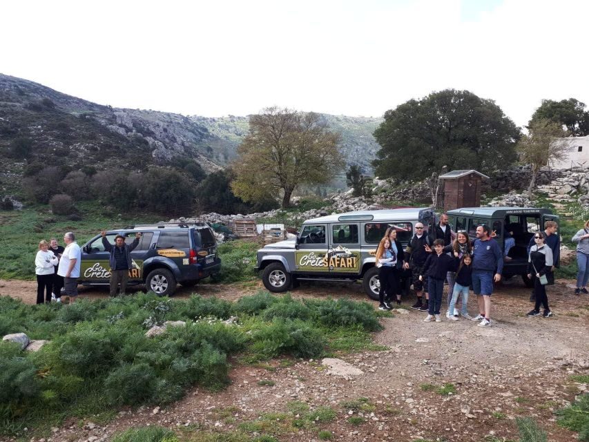 Jeep Safari tour Discover The Secrets Of The Southern Crete - Pickup, Shared Jeep Comfort, and How the Day Feels