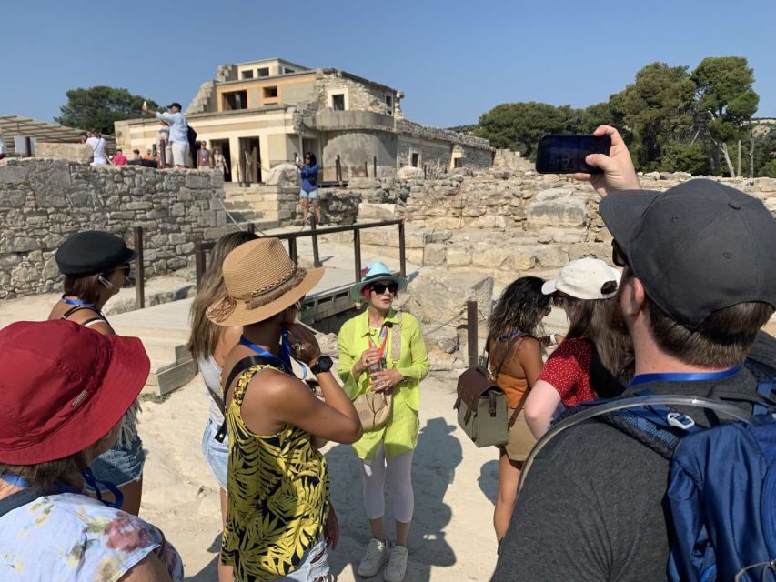 Knossos: Knossos Palace Skip-the-Line Guided Walking Tour - How the myths get handled: Minotaur, Labyrinth, and the evidence