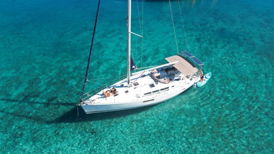 Kolimvari: Sailing Cruise with Meal & Water Activities - Kolimvari to Agioi Theodoroi: why this island stop is the whole point