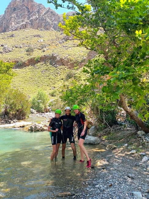 Kourtaliotiko Gorge: Guided River Adventure Trek with Lunch - Start With the Hidden Waterfall Swim: What the First 20–30 Minutes Feel Like