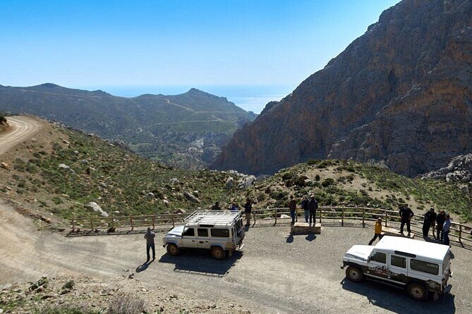 Land Rover Safari: Tripitis Gorge and Beach, South Crete - Panagia Tripiti in a rock: 15 minutes that matter