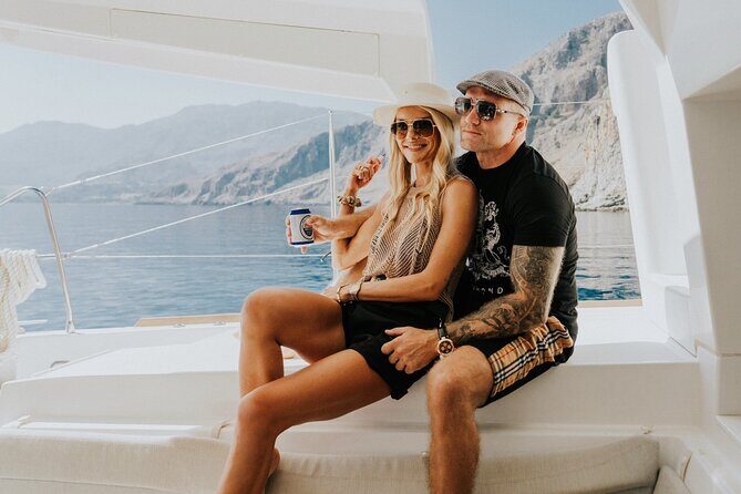 Panormo: Luxury Catamaran Cruise with Lunch & Open Bar - Luxury catamaran cruising out of Panormo with real included value