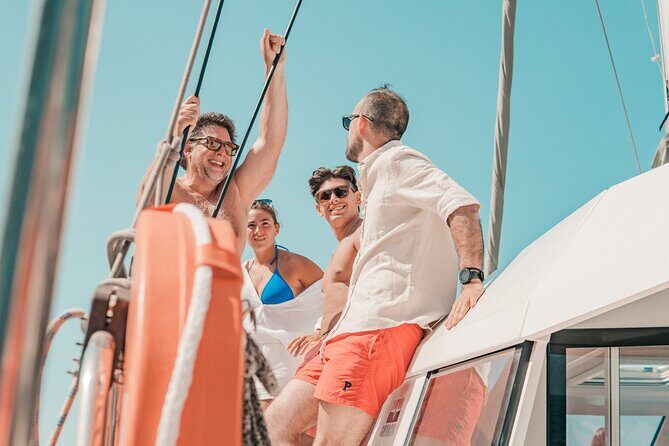Panormo: Luxury Catamaran Cruise with Lunch & Open Bar - Cruising with a small group and luxury catamaran comfort