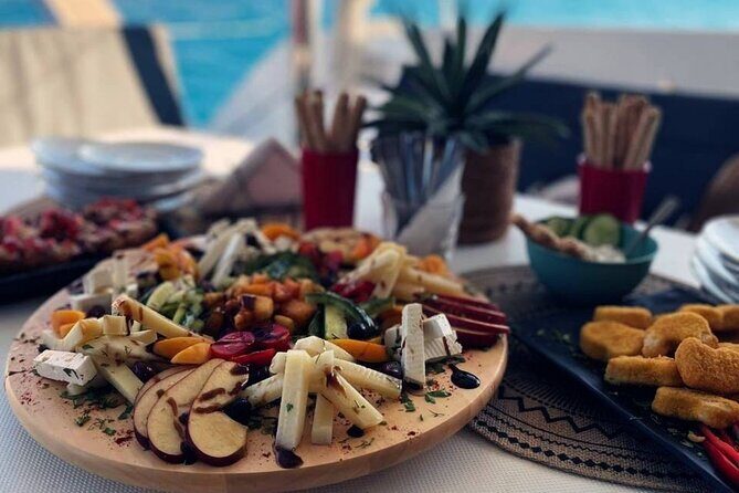 Panormo: Luxury Sunset Catamaran Cruise Sushi & Open Bar - Starting in Panormo Port: Prosecco, Snacks, and a Fast Safety Brief