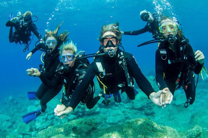 Plakias: Try Scuba Diving first time - Private, from 8 yrs. - What you’ll eat and what costs extra