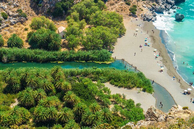 Preveli Beach and Damnoni Kourtaliotikowaterfalls from Rethymno - The Guide Makes This Better Than a DIY Day