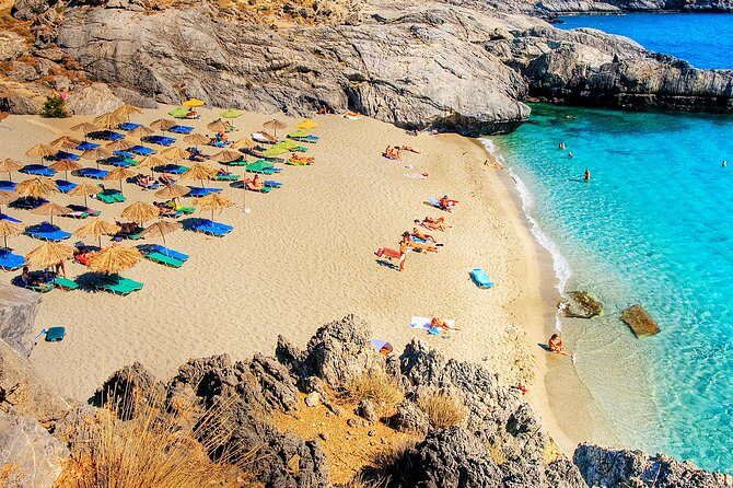 Preveli Beach and Damnoni Kourtaliotikowaterfalls from Rethymno - Solo Travelers, Couples, and Anyone Who Likes a Clear Plan