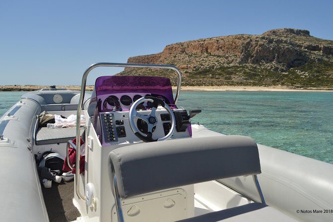 Private Boat Trip Chania - Balos/Gramvousa - Gramvousa Fortress and the Pink-White Sand Moment