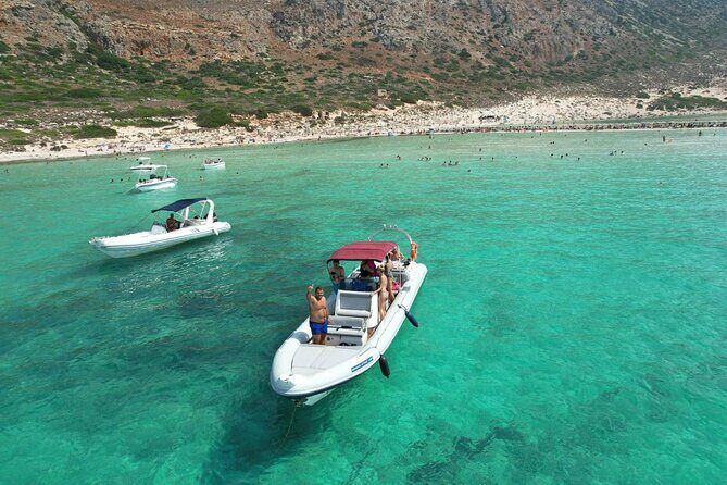 Private Boat Trip Kissamos Balos (price per group - up to 10 people) - Gramvousa Beach and the Fortress Hike for Panoramic Views