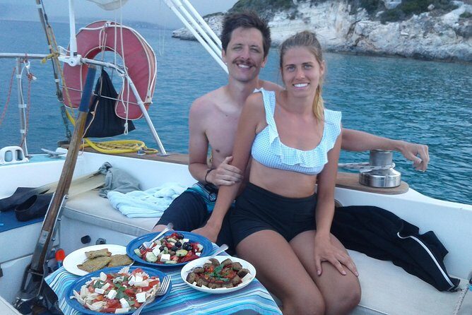 Private Sail in Chania - Stop 3: Marathi Beach lagoon and lunch cooked while you swim