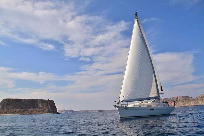 Private Sailing Cruise, Balos and Gramvousa with meal and drinks. - Price and value: $946.63 for up to 10 people