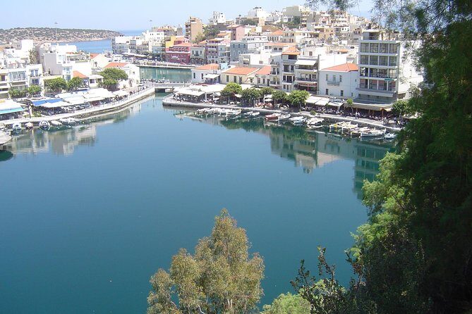 PRIVATE Spinalonga & Agios Nikolaos & Olive Oil Factory CRETE - Mirabello Bay coastline driving with photo stops and passing Elounda