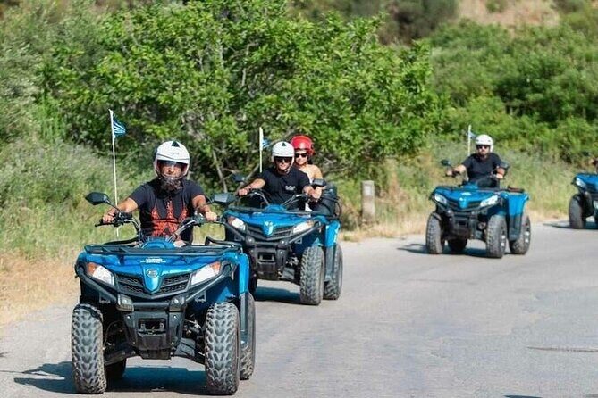 Quad ATV Safari from Georgioupolis Area - From Pickup to Helmet: How the Ride Really Starts