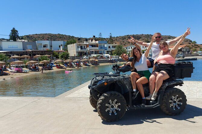 Quad Safari Off-Road Tour - Stop 2: Profitis Ilias chapel views from the uphill track