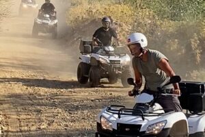 Quad Safari Tour - Explore The Wild Side of Crete - Getting ready: license, helmet, and how the ride starts