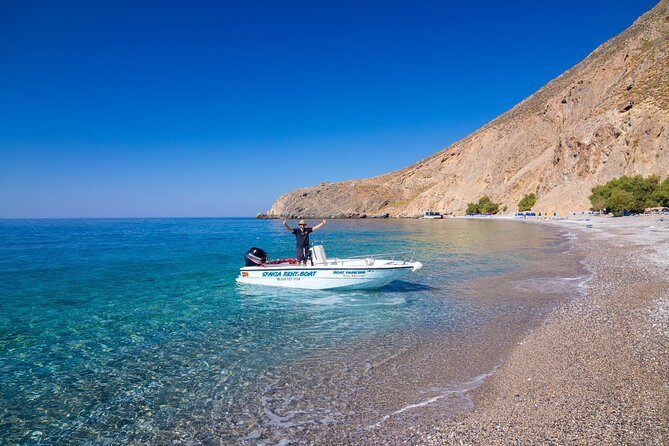 RENT A BOAT 5,5m - 30hp LICENSE FREE Chora Sfakion, Sfakia - Price and Value: What $262.43 Really Buys You
