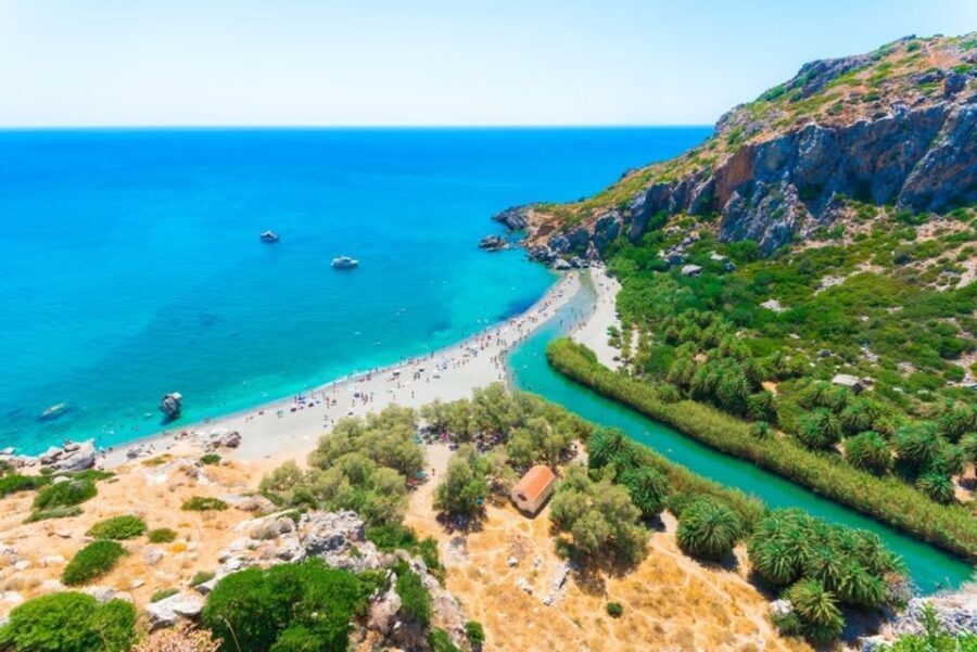 Rethymno: Preveli Beach Damnoni Beach Kourtaliotiko Day Trip - Rethymno to the South Coast: A full day, but not chaotic