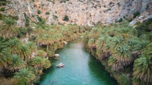 Rethymno: Preveli Beach Damnoni Beach Kourtaliotiko Day Trip - Kourtaliotiko Gorge viewpoint: waterfalls, springs, and a stair workout