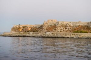 Rethymno: Sunset Cruise on a Wooden Pirate Boat - Captain Hook onboard: seating, music, and that bonus fun factor