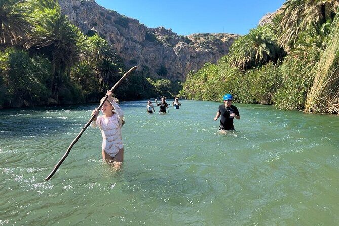 River Trekking at Kourtaliotiko Gorge Waterfalls to Preveli Beach - Why This River Trek Feels Like the Real Crete Version