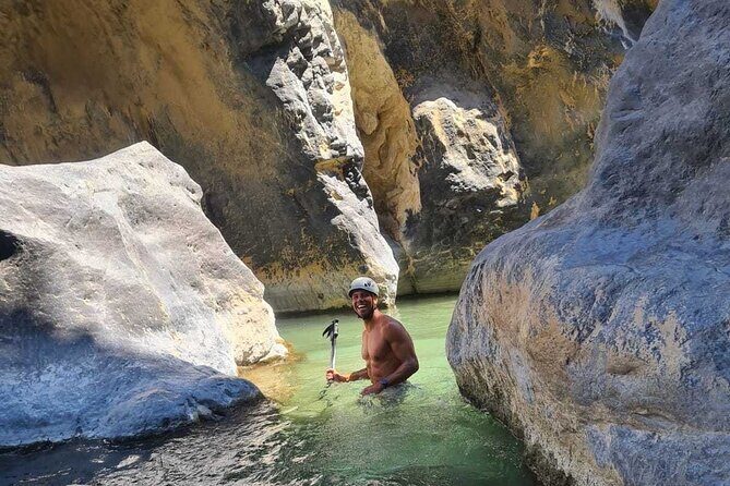 River Trekking at Kourtaliotiko Gorge Waterfalls to Preveli Beach - Stop 2: Walking Into Preveli Palm Beach (and When to Swim)