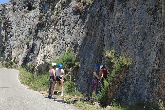 Rock Climbing on Crete with a Guide at Rethymnon, Plakias beach - Climbing Over Plakias: Ocean Views, Route Choices, and Real Progress