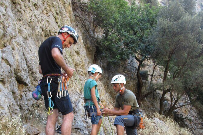 Rock Climbing with a Guide in Chania Therisos Gorge - Equipment Rental, Snacks, Water, and the “Little Extras”