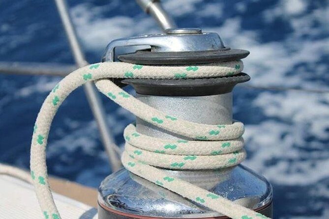 SAILING DAY 4.5h-5h or SUNSET 3h-4.5h from Hersonissos CRETE - What You Actually Do on Board (Swim, Snorkel, SUP, Fishing)