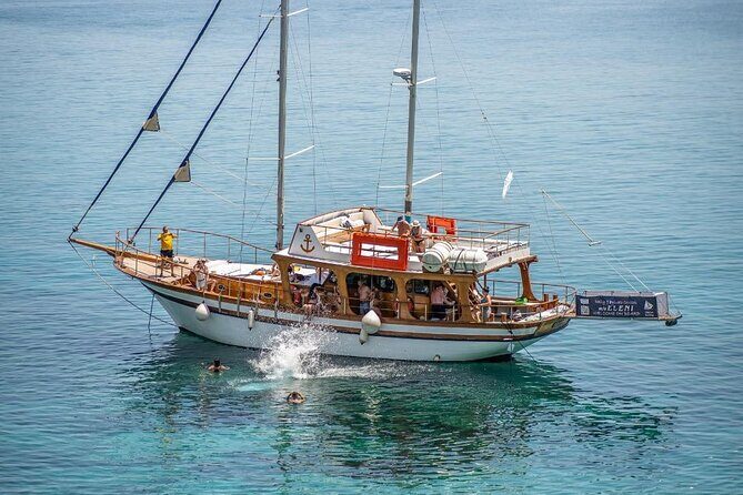 Sailing Trips with Cretan Sailing - Stalis area: snorkeling with masks, not full snorkel tubes