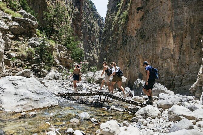 Samaria Gorge Trek: Full-Day Excursion from Chania with Guide - Omalos and the start: 4,000 feet up, then down, down, down