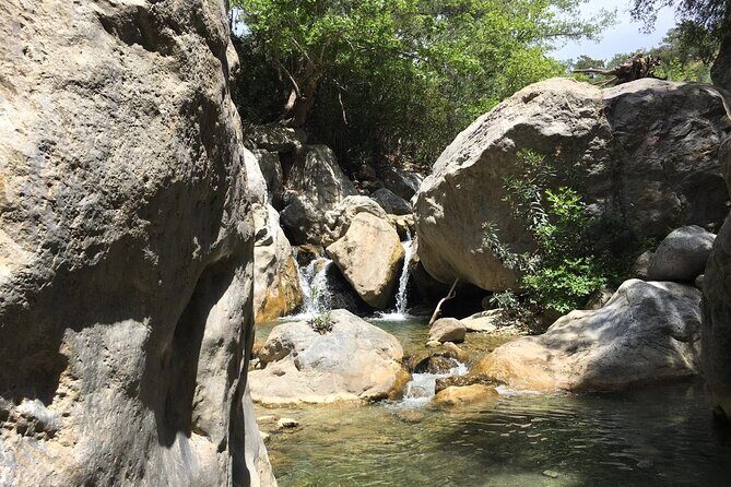 Sarakina Gorge hiking & swim Adventure - Jeep Safari South Crete - Mirabello Gulf viewpoint: where the day turns scenic