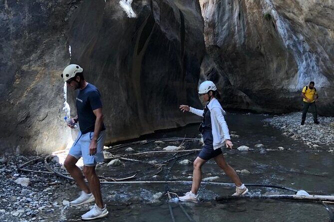 Sarakina Gorge hiking & swim Adventure - Jeep Safari South Crete - Kroustas Pine Bee Forest: off-road paths and herb spotting