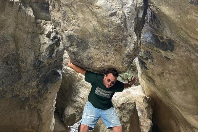 Sarakina Gorge hiking & swim Adventure - Jeep Safari South Crete - Kritsa village walk: cobblestones, quiet streets, real culture