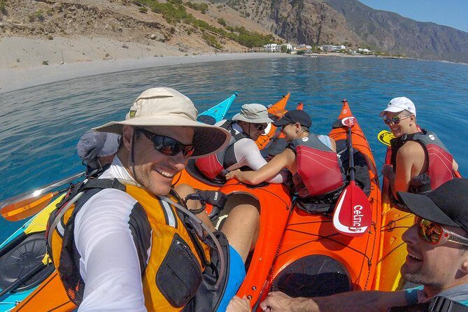 Sea Kayaking Sfakia, Crete - Sweet Water Beach: the stop that turns work into a vacation