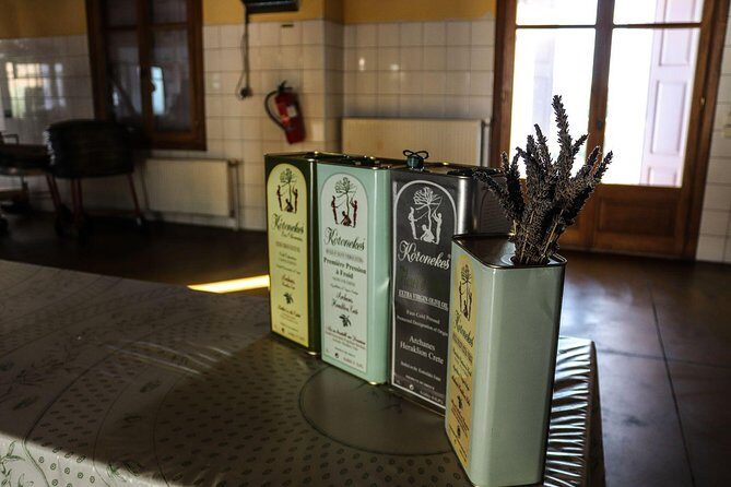 Semi Private Wine, Olive Oil, and Terroir Tour of Heraklion area with Tastings - Digenakis Winery: a guided walk plus a 5-wine tasting meal