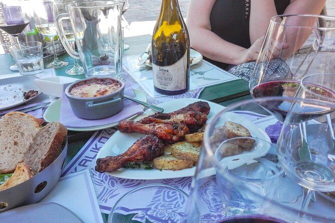 Semi Private Wine, Olive Oil, and Terroir Tour of Heraklion area with Tastings - Archanes lunch: paired starters, main, dessert, plus 5 glasses
