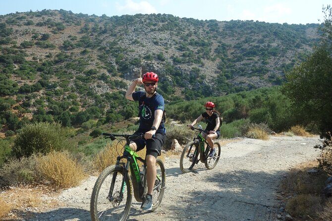 Small Villages and Cretan Nature. E-Bike tour - Electric-assist feel on 37 km with 800 meters of climbing