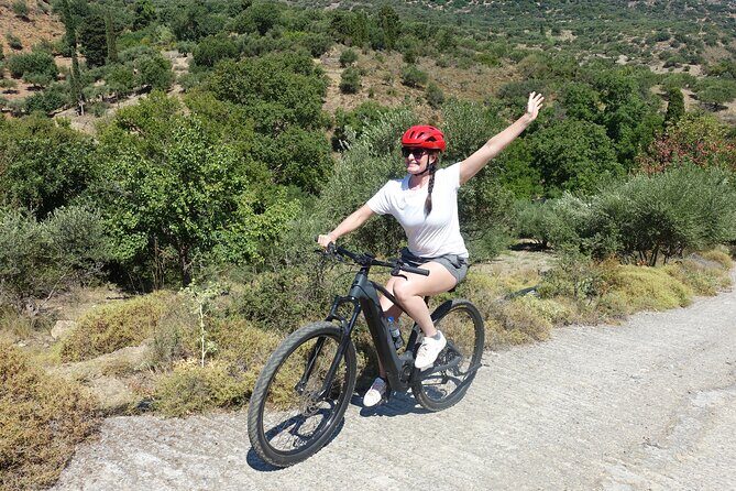 Small Villages and Cretan Nature. E-Bike tour - Village coffee, seasonal fruit, and sweet tasting stops