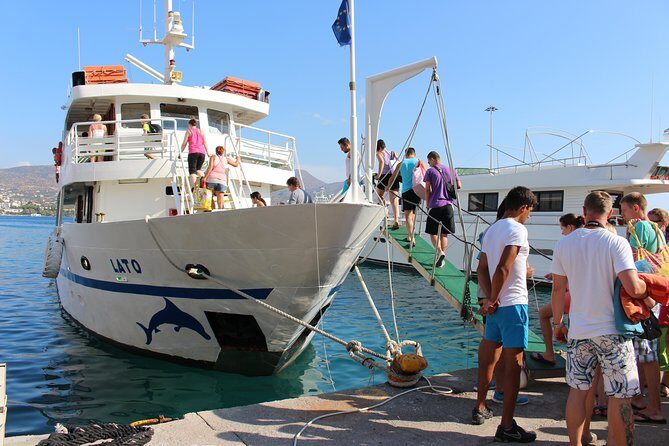 Spinalonga Island Day Trip with Lunch and Entrance fee included - Crossing by private fishing boat to Spinalonga