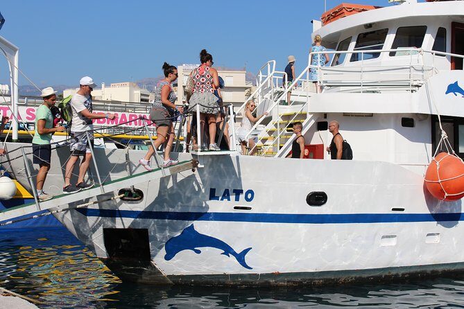 Spinalonga Island Day Trip with Lunch and Entrance fee included - Plaka stop: lunch with view, a swim, and herbal shopping