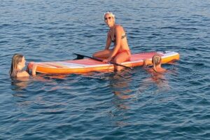 Stand-up Paddleboard Lazareta Experience Chania Crete (tour) - The instruction: how beginners stay calm and upright