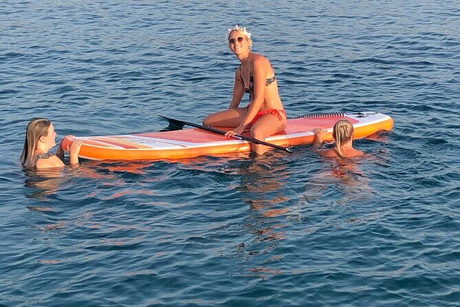 Stand-up Paddleboard Lazareta Experience Chania Crete (tour) - The instruction: how beginners stay calm and upright