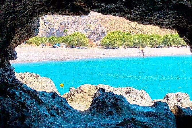 Trypiti beach and gorge Jeep Safari - Trypiti Beach: Clear Water, Quiet Feel, and Real Swim Time